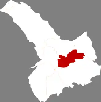 Хорчин на карте