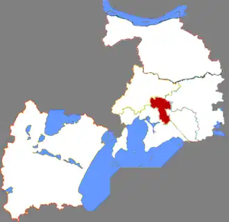 Лянси на карте