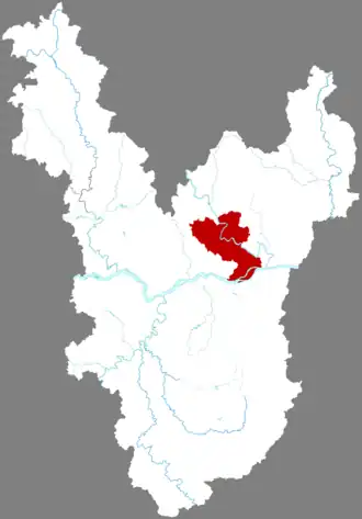 Чанчжоу на карте