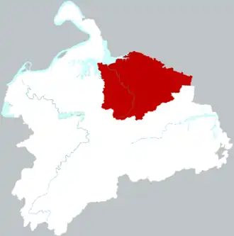 Сяньань на карте