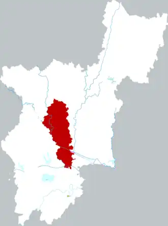 Юньмэн на карте