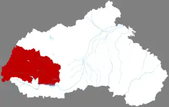 Синьду на карте