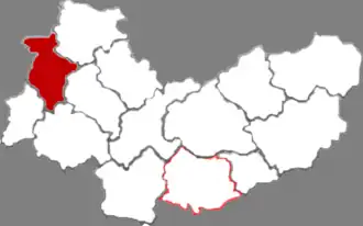 Хэцюй на карте