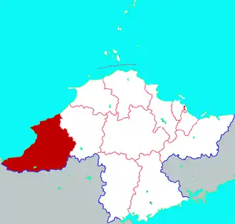 Лайчжоу на карте