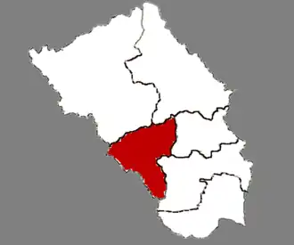 Сюэчэн на карте