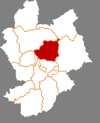 Чунли на карте