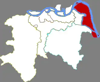 Янчжун на карте