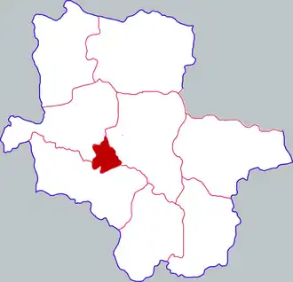 Чуаньхуэй на карте