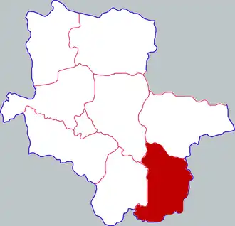 Шэньцю на карте