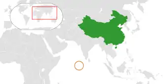 Китай и Мальдивы