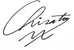 Изображение автографа