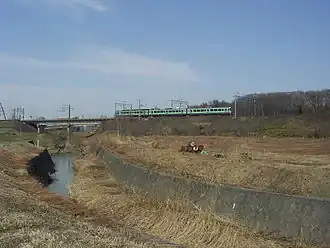 Электропоезд серии 721 на линии Титосэ