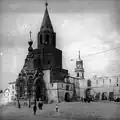 Спасская башня и шатровая часовня в начале XX в.