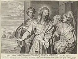 Христос мёртвый и живой. По оригиналу А. Ван Дейка