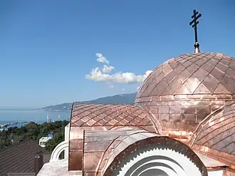 Храм Пресвятой Троицы в Отрадном (Ялта), 2011 год