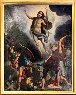 Воскресение Христа. 1600-е. Холст, масло. Палаццо Питти, Флоренция