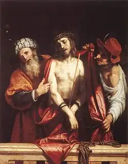 Ecce Homo. 1607. Холст, масло. Палаццо Питти, Флоренция