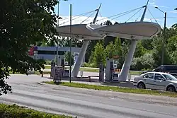 Автозаправка в начале улицы Вана-Раннамыйза