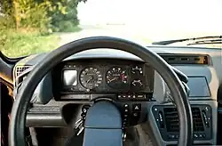 Приборная панель после рестайлинга (1985-1991 г.г.)