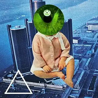 Обложка сингла Clean Bandit при участии Шона Пола и Энн-Мари «Rockabye» ()