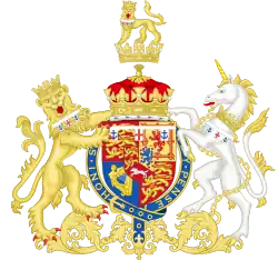 Герб принца Уильяма Генри, герцога Кларенса и Сент-Эндрюса