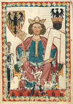 Генрих VIминиатюра из «Codex Manesse», начало XIV века