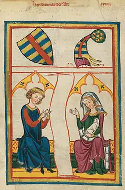 Манесский кодекс, XIV в.