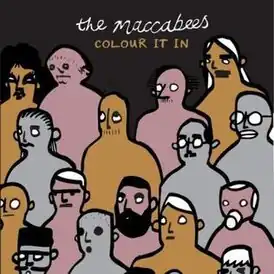 Обложка альбома The Maccabees «Colour It In» (2007)