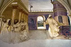 Бенедикт прощает беглого монаха