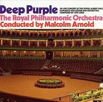 Обложка альбома Deep Purple «Concerto for Group and Orchestra» (1969)