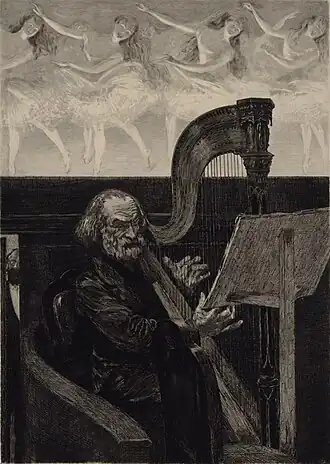 Конрад Прюмье на гравюре Поля Ренуара