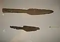 Коллекция Давида Симоняна, наконечники: а) копья, б)дрота