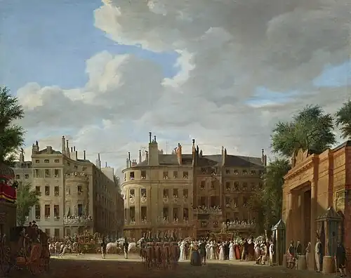 Крестильный кортеж Короля Рима