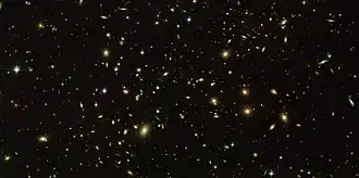 Изображение скопления, полученное телескопом «Хаббл»