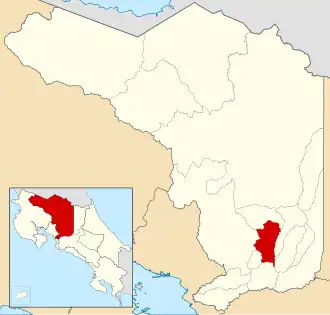 Наранхо на карте