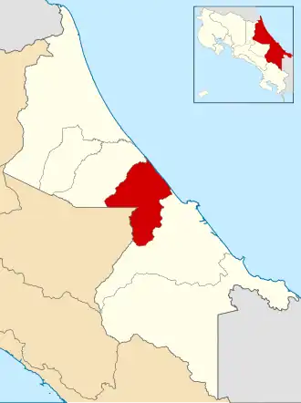 Матина на карте