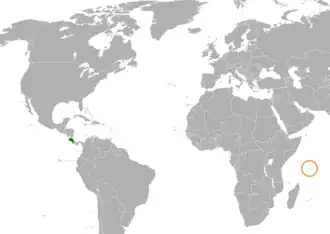 Сейшельские Острова и Коста-Рика