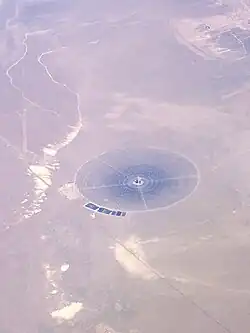 2014, август. Вид на электростанцию с самолёта.