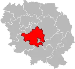 Аэн на карте