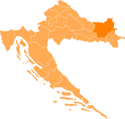 Осьечко-Бараньска на карте