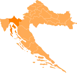 Приморско-Горанска на карте