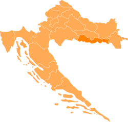 Бродско-Посавска на карте