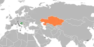 Казахстан и Хорватия