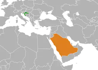 Хорватия и Саудовская Аравия