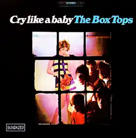 Обложка альбома The Box Tops «Cry Like a Baby» (1968)