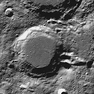Снимок зонда Lunar Reconnaissance Orbiter.
