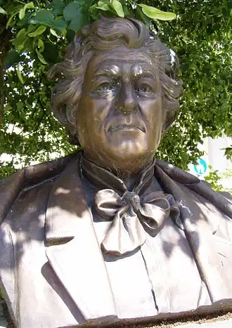 Бюст Кистлера в Бад-Киссингене