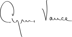 Изображение автографа