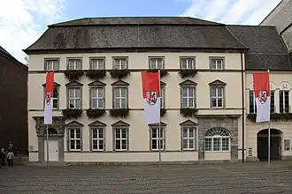 Фасад здания со стороны Рыночной площади