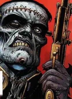 Франкенштейн из Seven Soldiers: Frankenstein #2 от Дага Манке